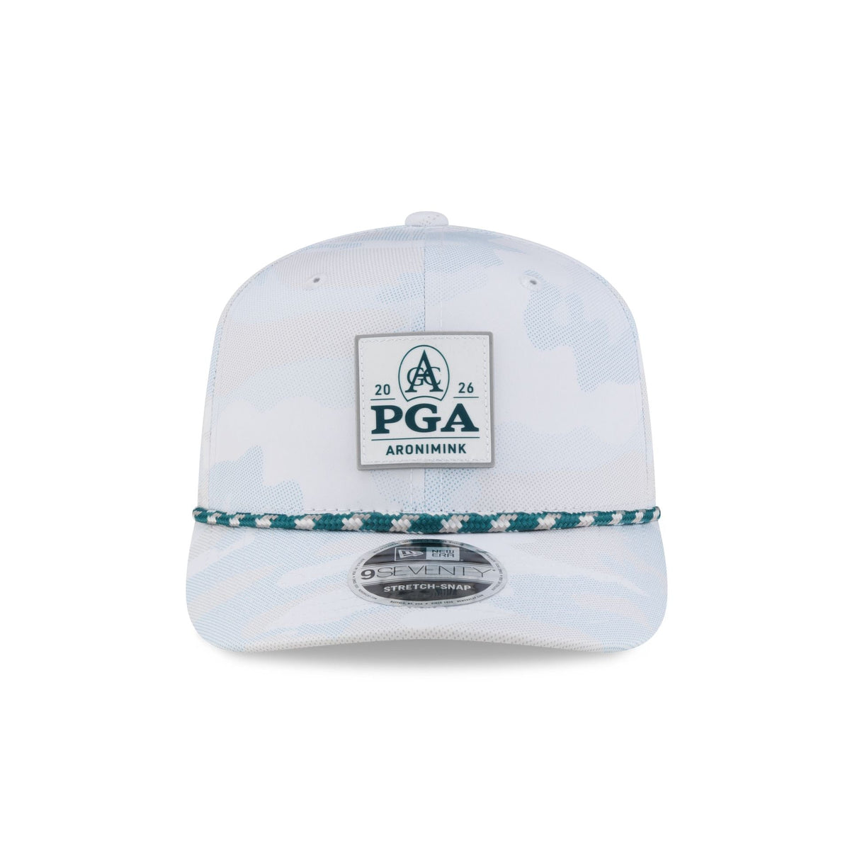 2026 PGA Championship Aronimink Green Camo 9SEVENTY Stretch-Snap Hat - Image 2