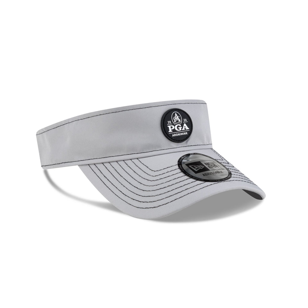 2026 PGA Championship Aronimink Gray Visor Adjustable Hat - Image 3