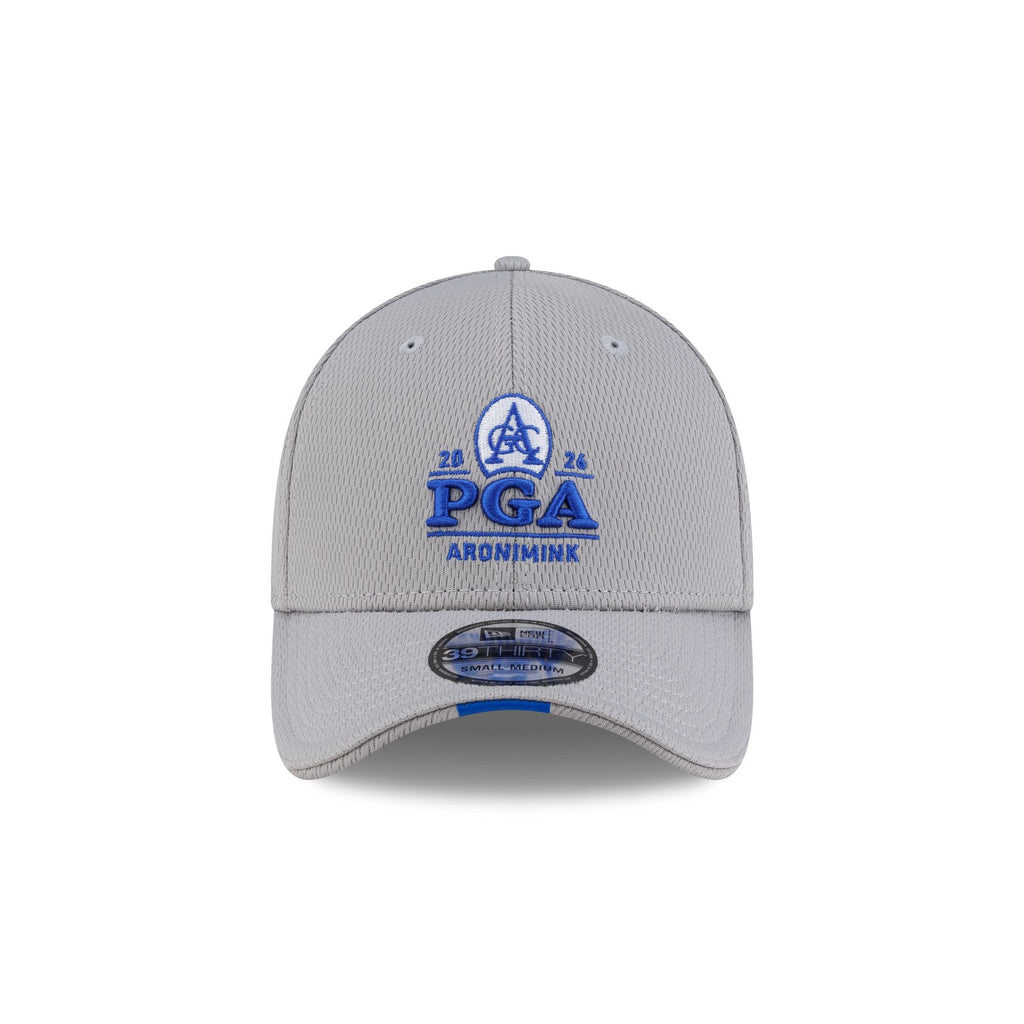 2026 PGA Championship Aronimink Matte Gray 39THIRTY Stretch Fit Hat - Image 2