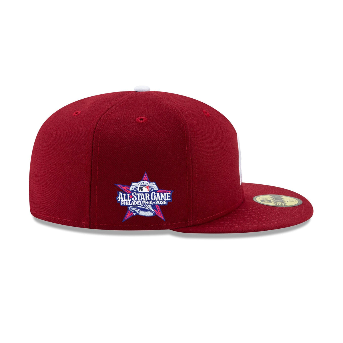 Philadelphia Phillies 2026 All-Star Game Host Maroon 59FIFTY Fitted Hat - Image 4