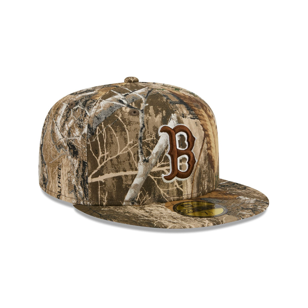 Boston Red Sox Realtree Basic 59FIFTY Fitted Hat - Image 3
