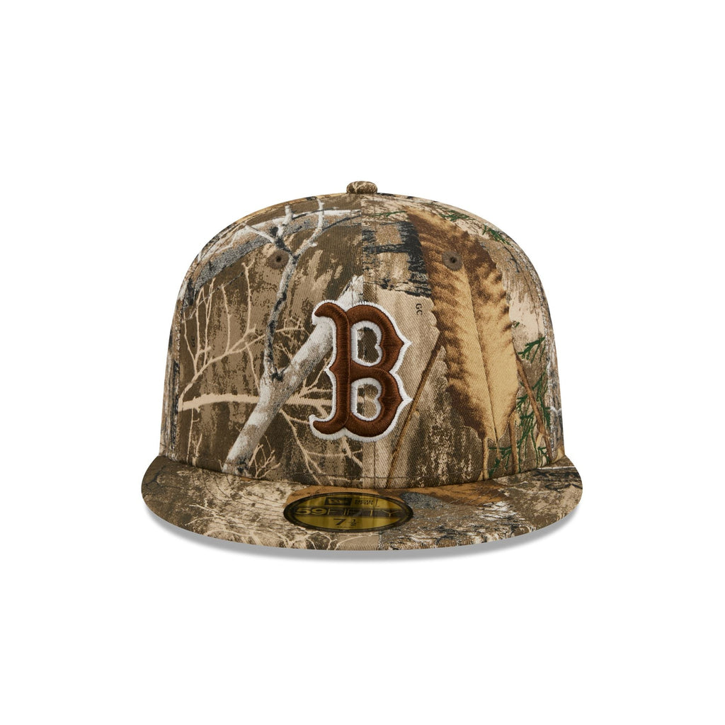 Boston Red Sox Realtree Basic 59FIFTY Fitted Hat - Image 2
