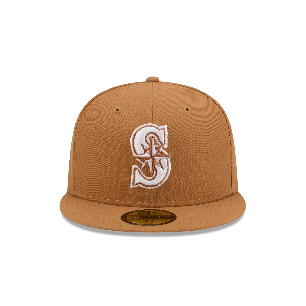 Seattle Mariners Bronze Basic 59FIFTY Fitted Hat - Image 2