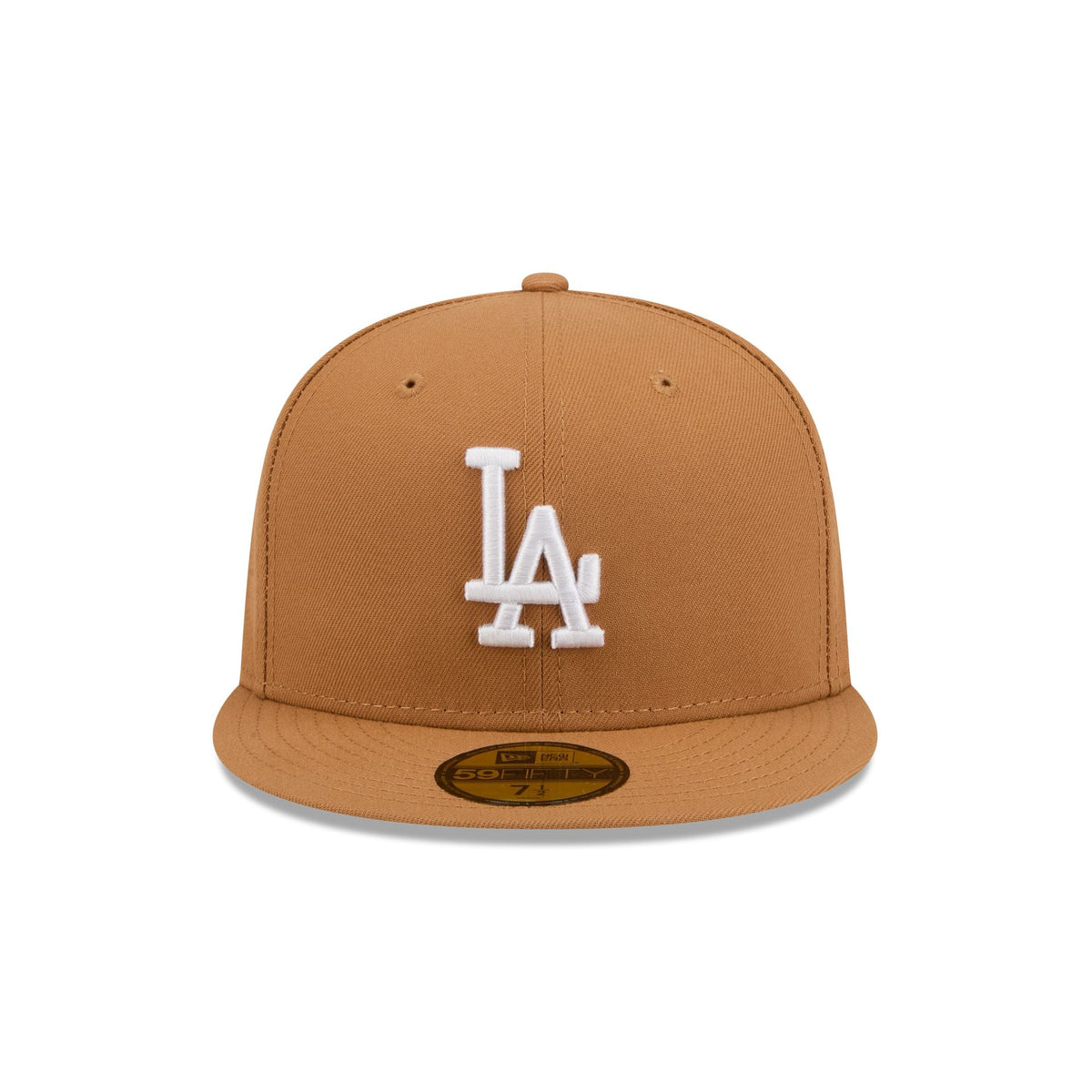 Los Angeles Dodgers Bronze Basic 59FIFTY Fitted Hat - Image 2