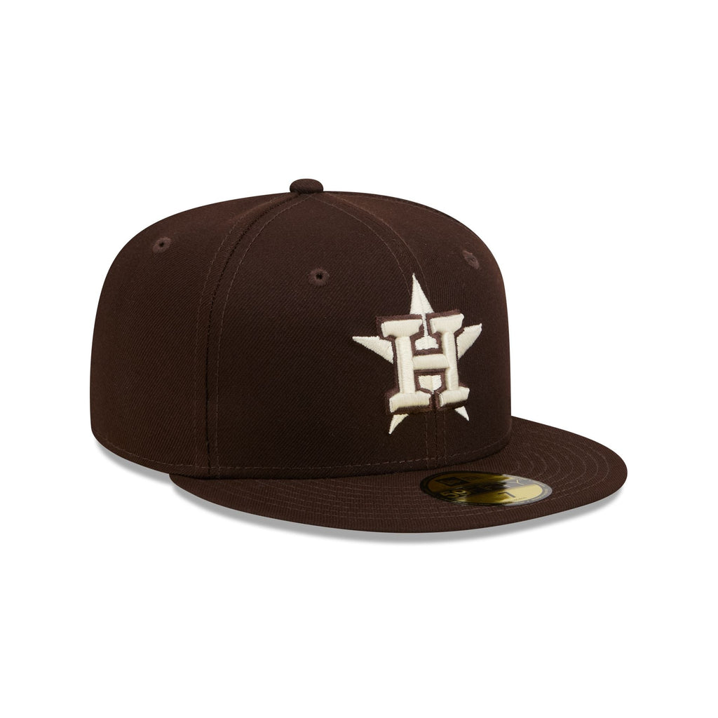 Houston Astros Brown Basic 59FIFTY Fitted Hat - Image 3