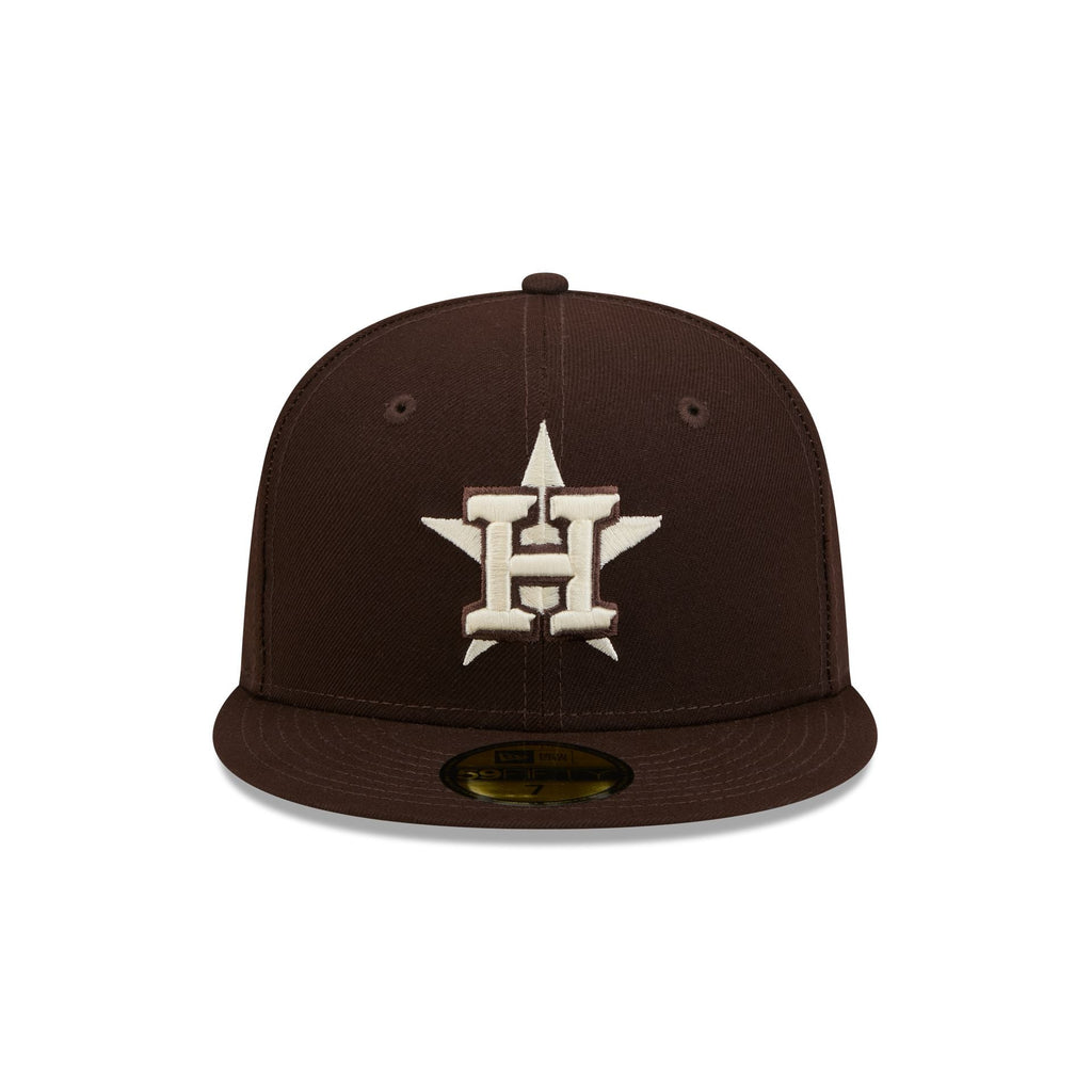 Houston Astros Brown Basic 59FIFTY Fitted Hat - Image 2