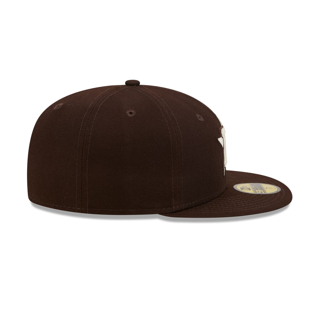 Houston Astros Brown Basic 59FIFTY Fitted Hat - Image 5