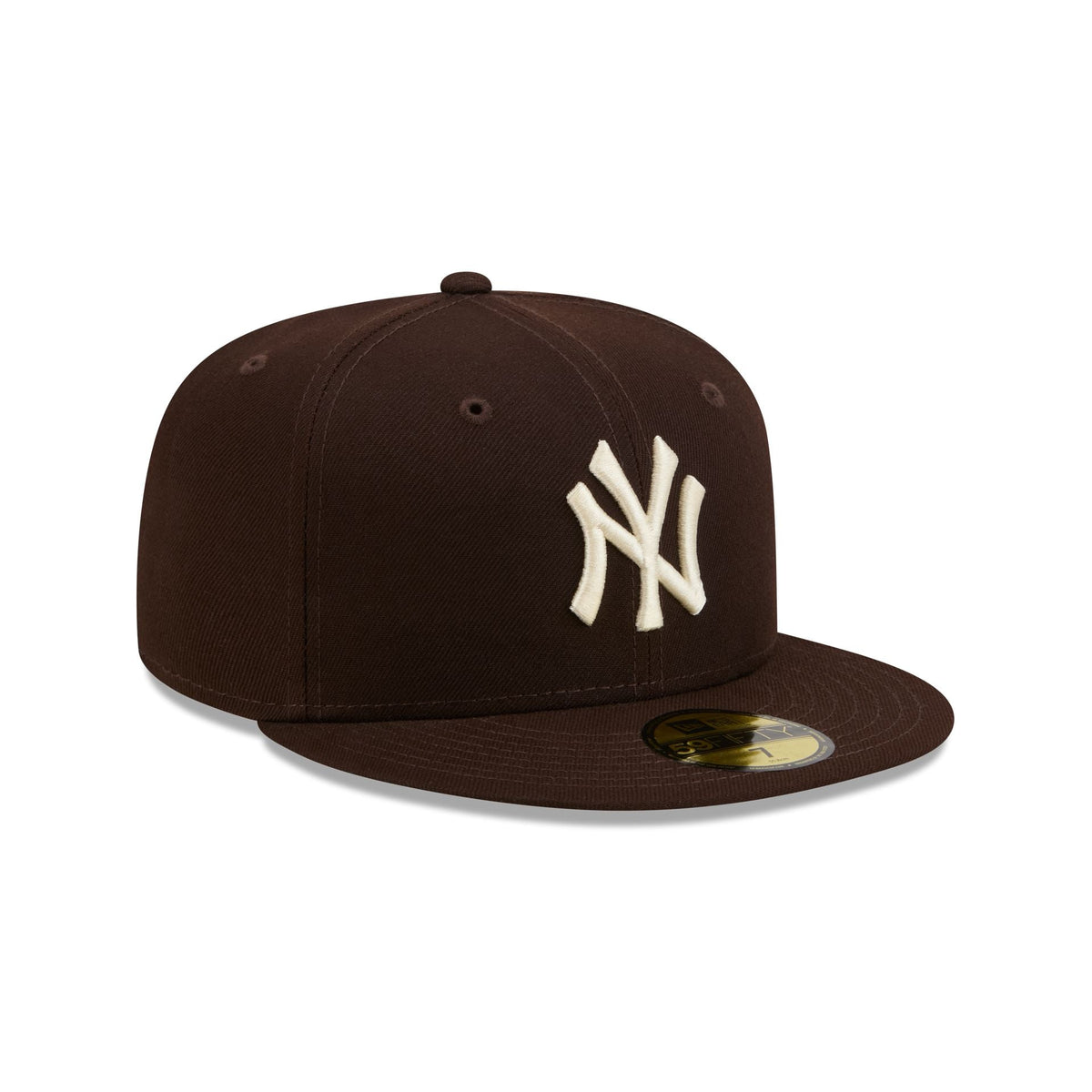 New York Yankees Brown Basic 59FIFTY Fitted Hat - Image 3