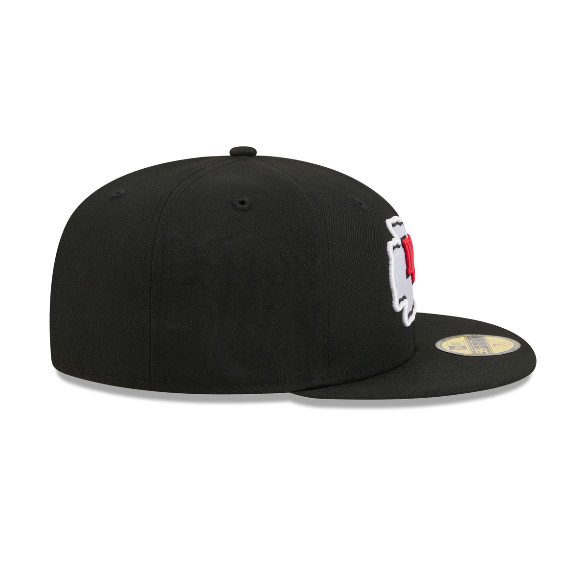 Kansas City Chiefs Black Basic 59FIFTY Fitted Hat - Image 5