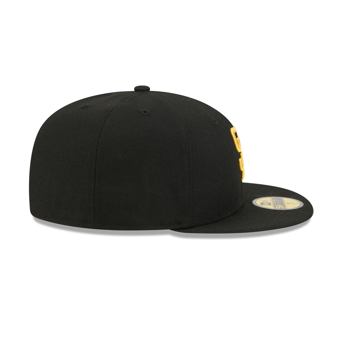 San Diego Padres Black Basic 59FIFTY Fitted Hat - Image 5