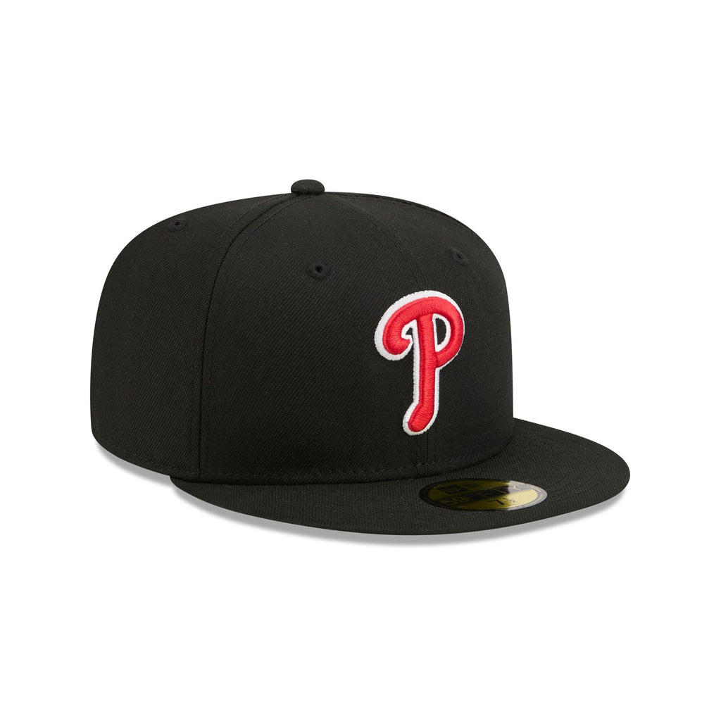 Philadelphia Phillies Black Basic 59FIFTY Fitted Hat - Image 3