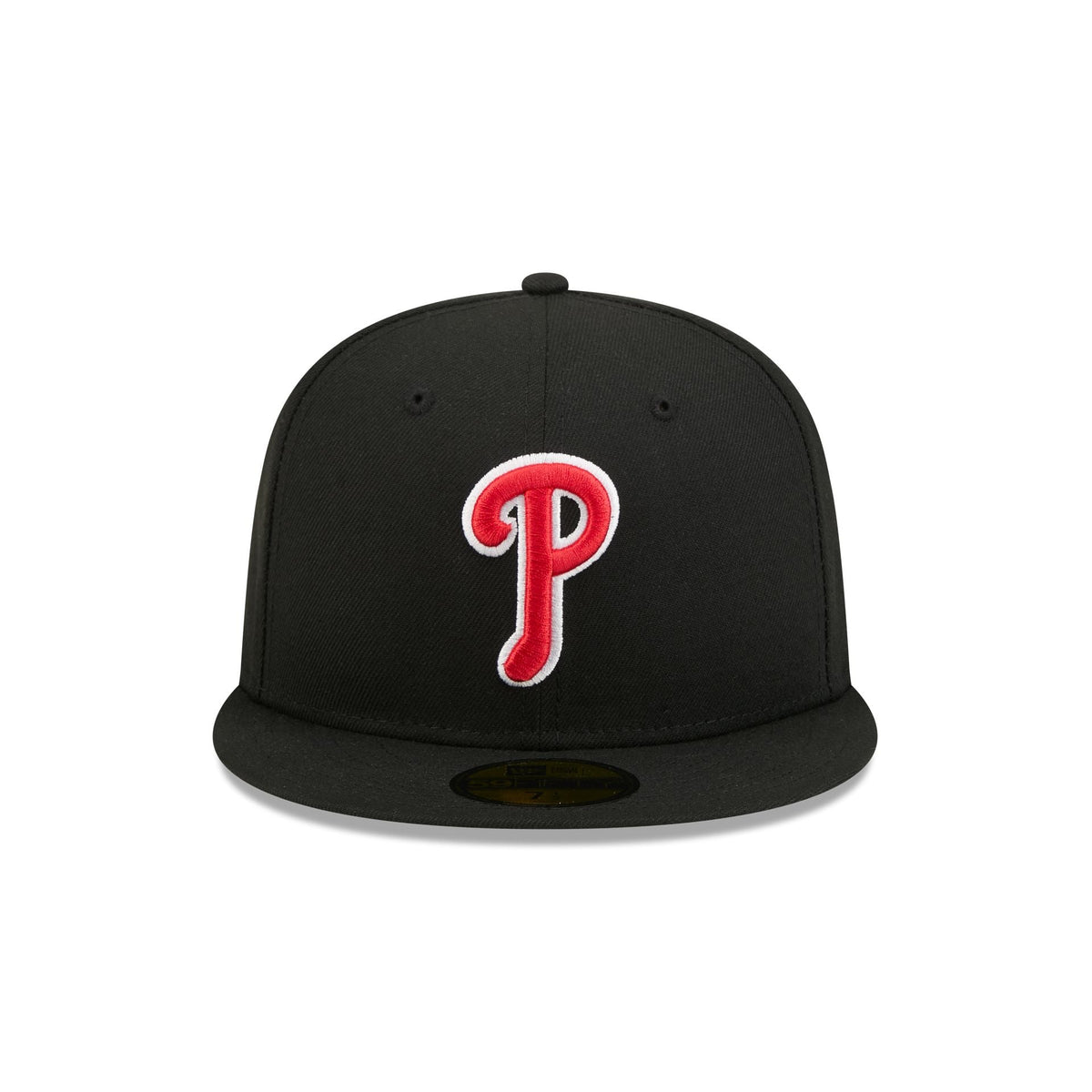 Philadelphia Phillies Black Basic 59FIFTY Fitted Hat - Image 2