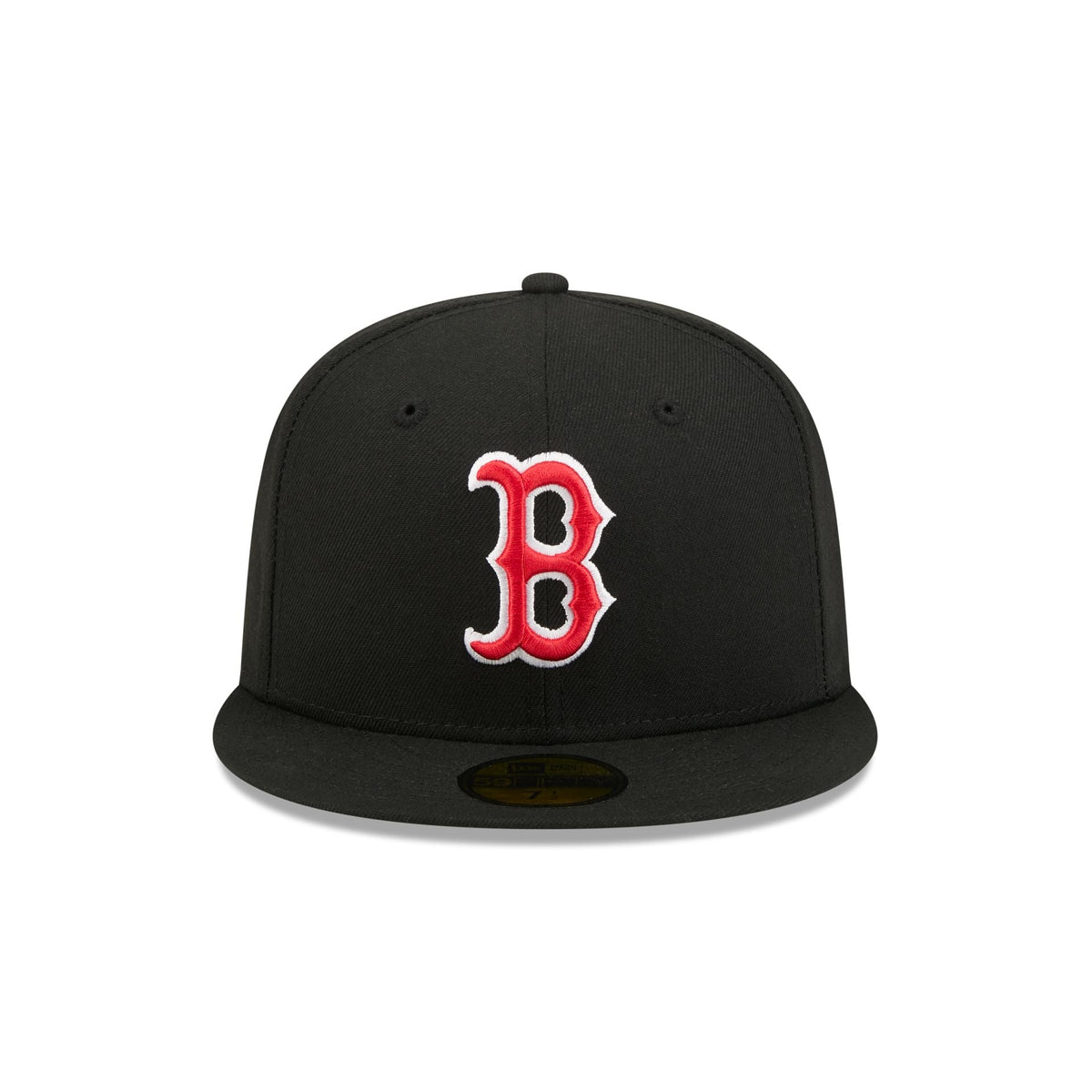 Boston Red Sox Black Basic 59FIFTY Fitted Hat - Image 2