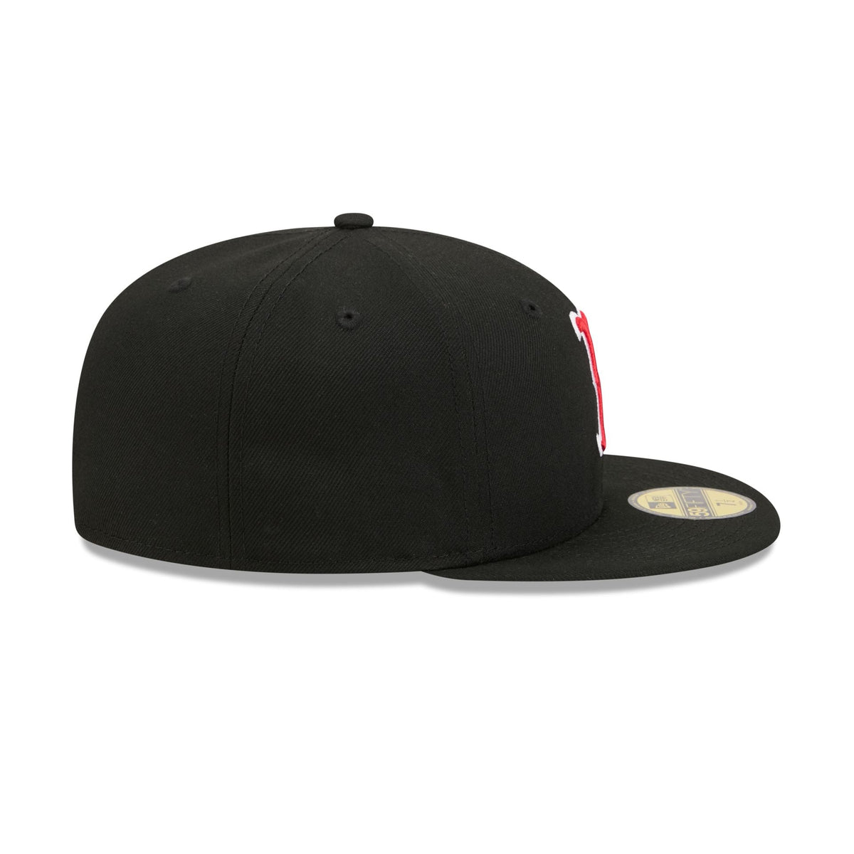 Boston Red Sox Black Basic 59FIFTY Fitted Hat - Image 5