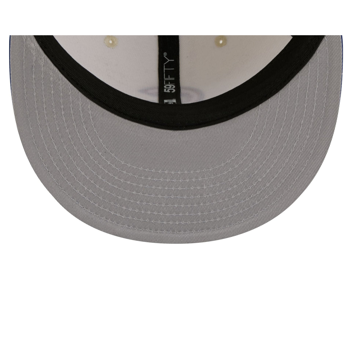 Chicago Cubs Chrome White Basic 59FIFTY Fitted Hat - Image 7