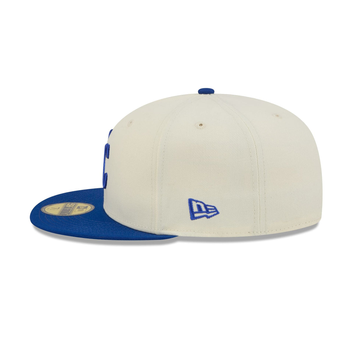 Kansas City Royals Chrome White Basic 59FIFTY Fitted Hat - Image 4