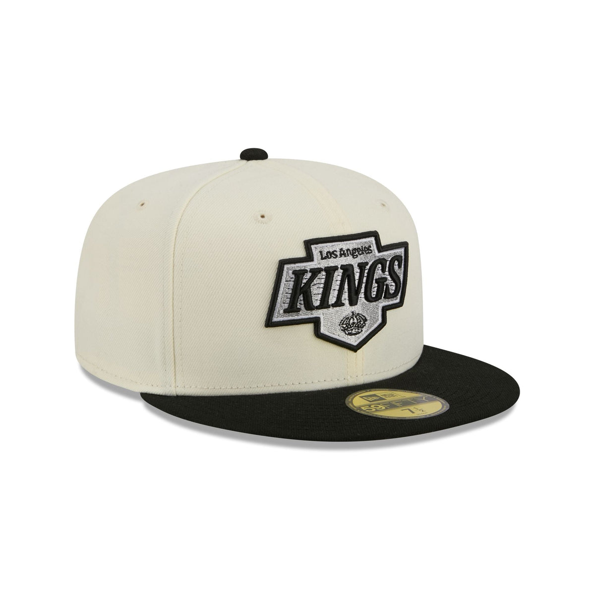 Los Angeles Kings Chrome White Basic 59FIFTY Fitted Hat - Image 3