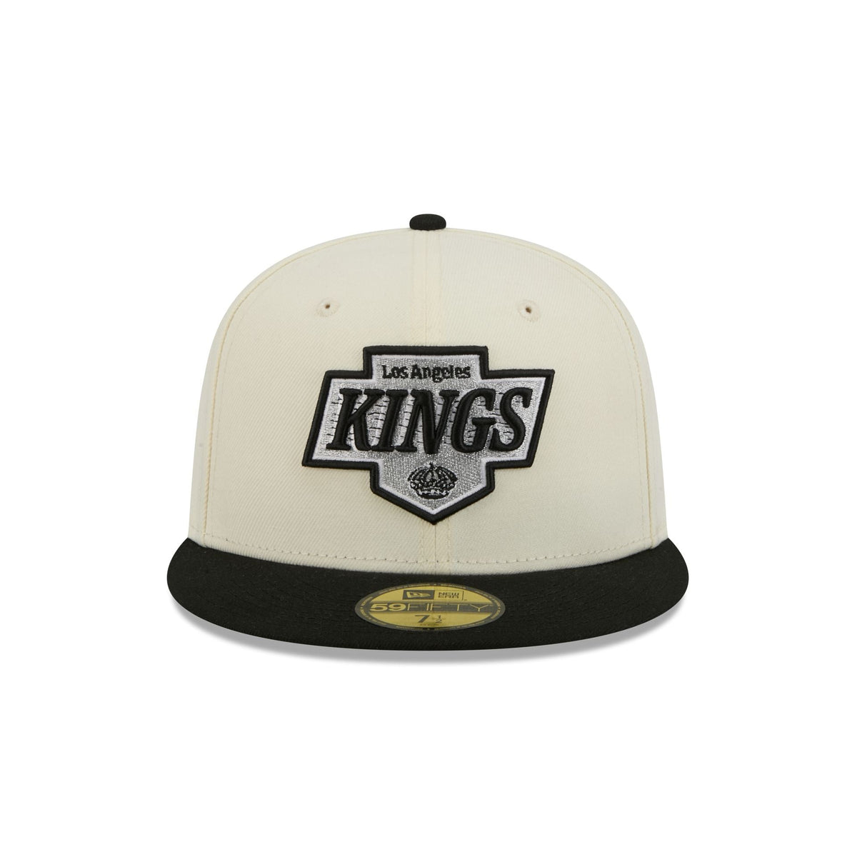 Los Angeles Kings Chrome White Basic 59FIFTY Fitted Hat - Image 2