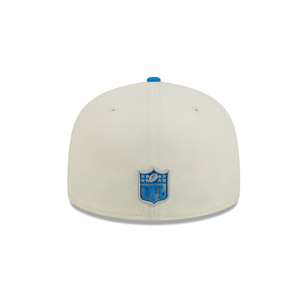 Detroit Lions Chrome White Basic 59FIFTY Fitted Hat - Image 6