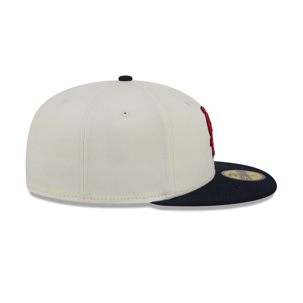 St. Louis Cardinals Chrome White Basic 59FIFTY Fitted Hat - Image 5