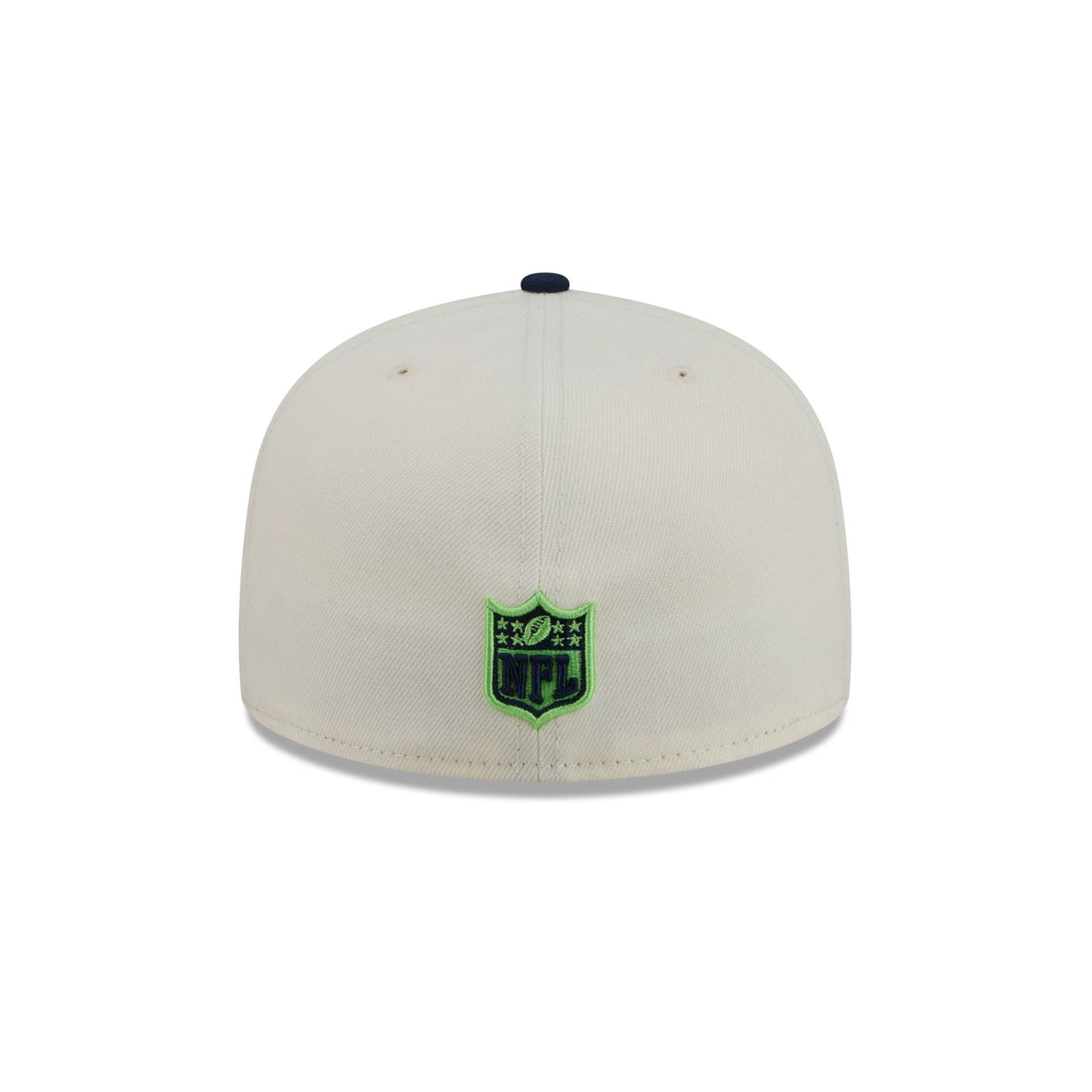 Seattle Seahawks Chrome White Basic 59FIFTY Fitted Hat - Image 6