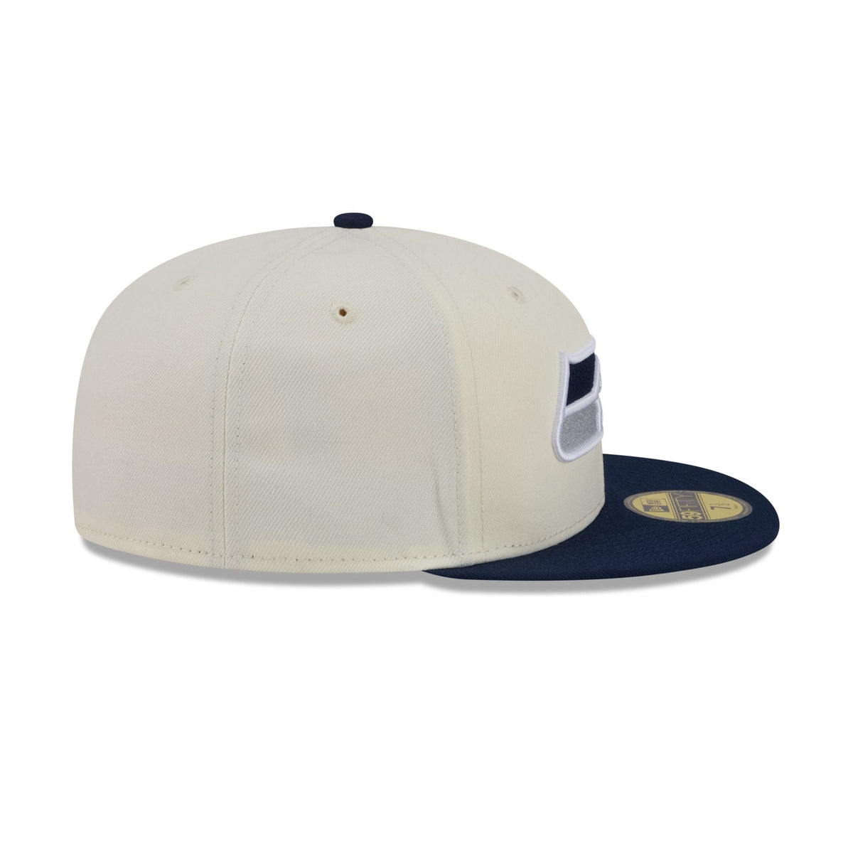 Seattle Seahawks Chrome White Basic 59FIFTY Fitted Hat - Image 5