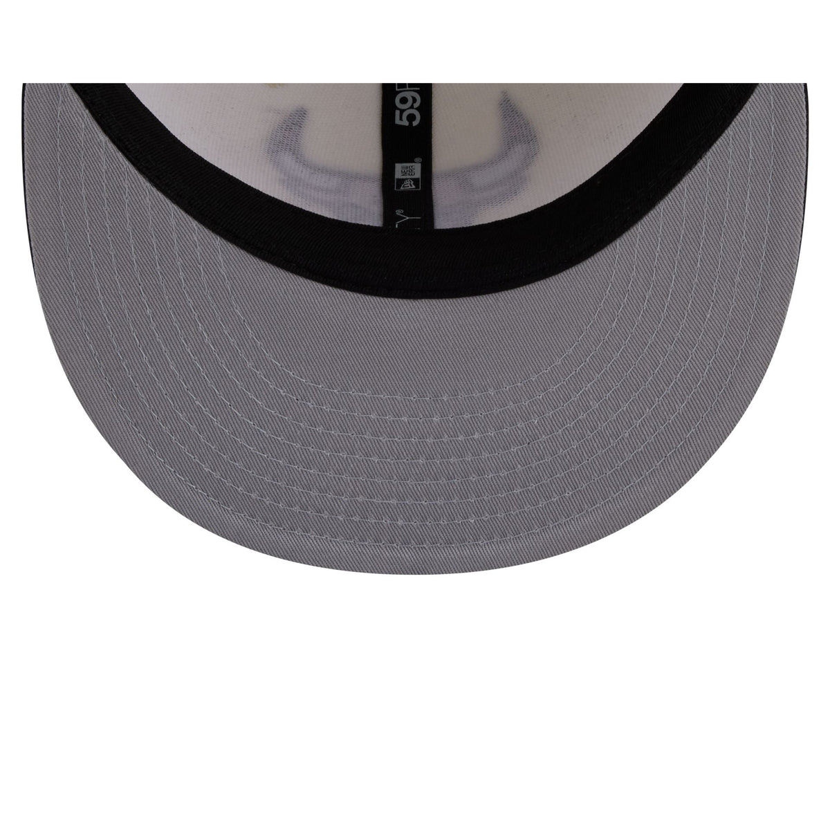 Chicago Bulls Chrome White Basic 59FIFTY Fitted Hat - Image 7