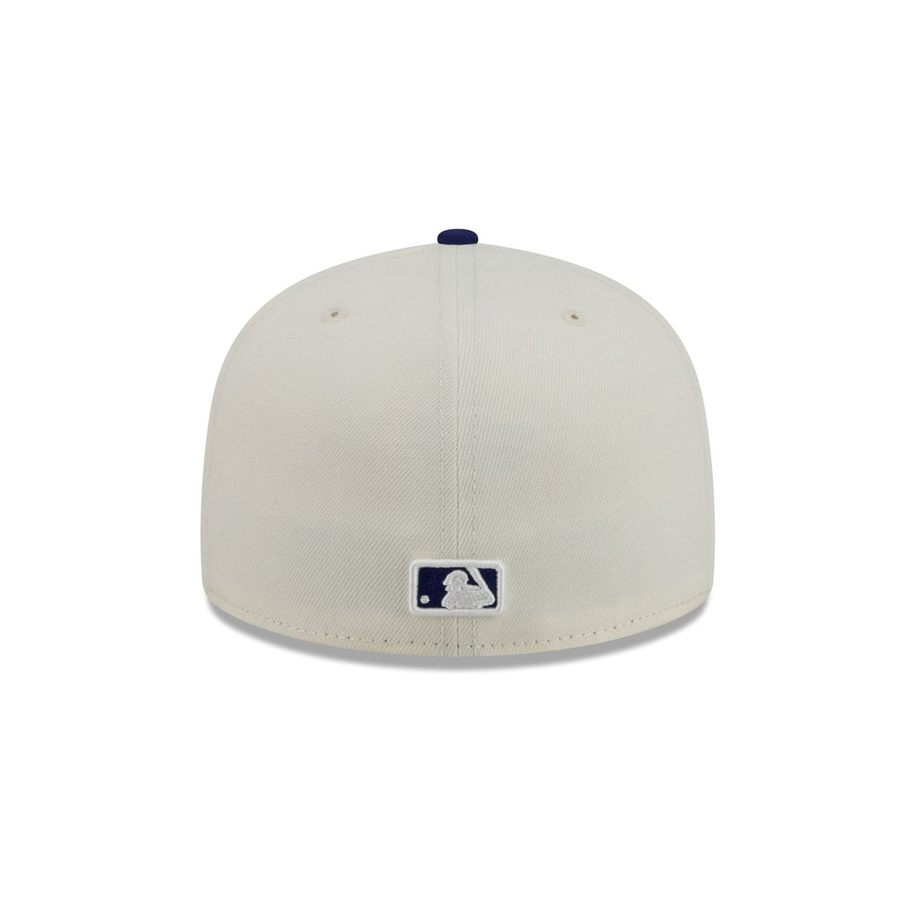 Texas Rangers Chrome White Basic 59FIFTY Fitted Hat - Image 6