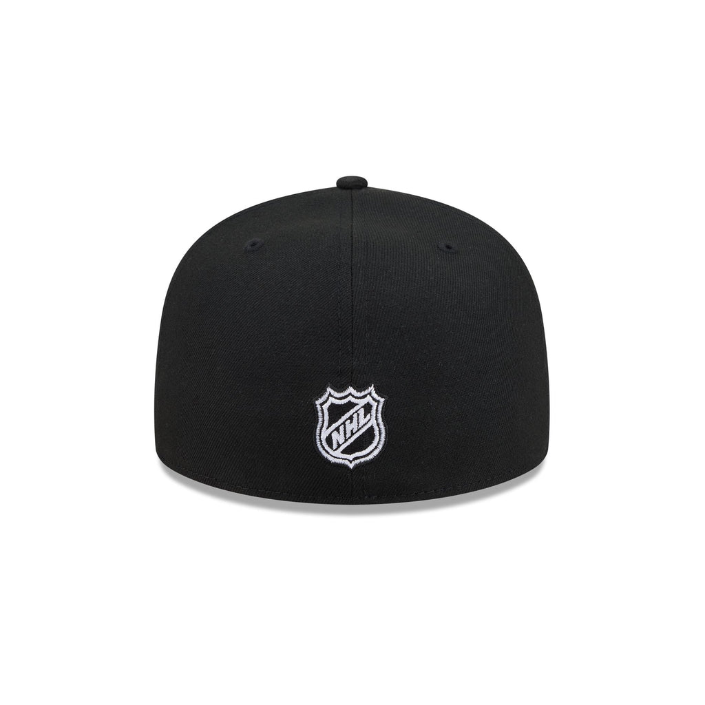Los Angeles Kings Black and White Basic 59FIFTY Fitted Hat - Image 6