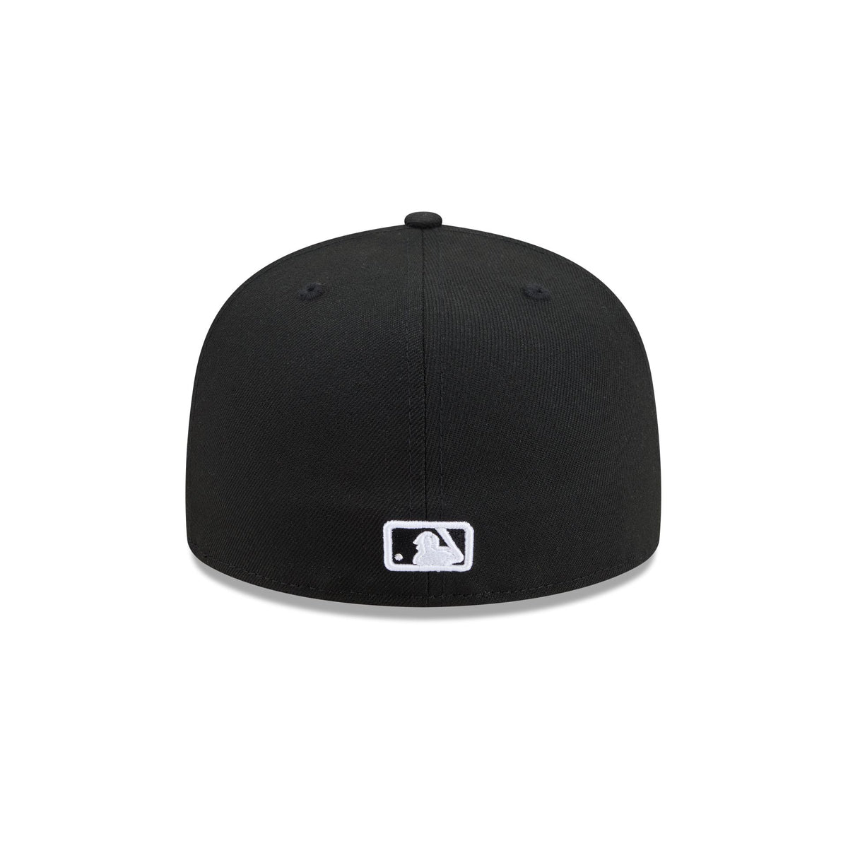 New York Yankees Black and White Basic 59FIFTY Fitted Hat - Image 6