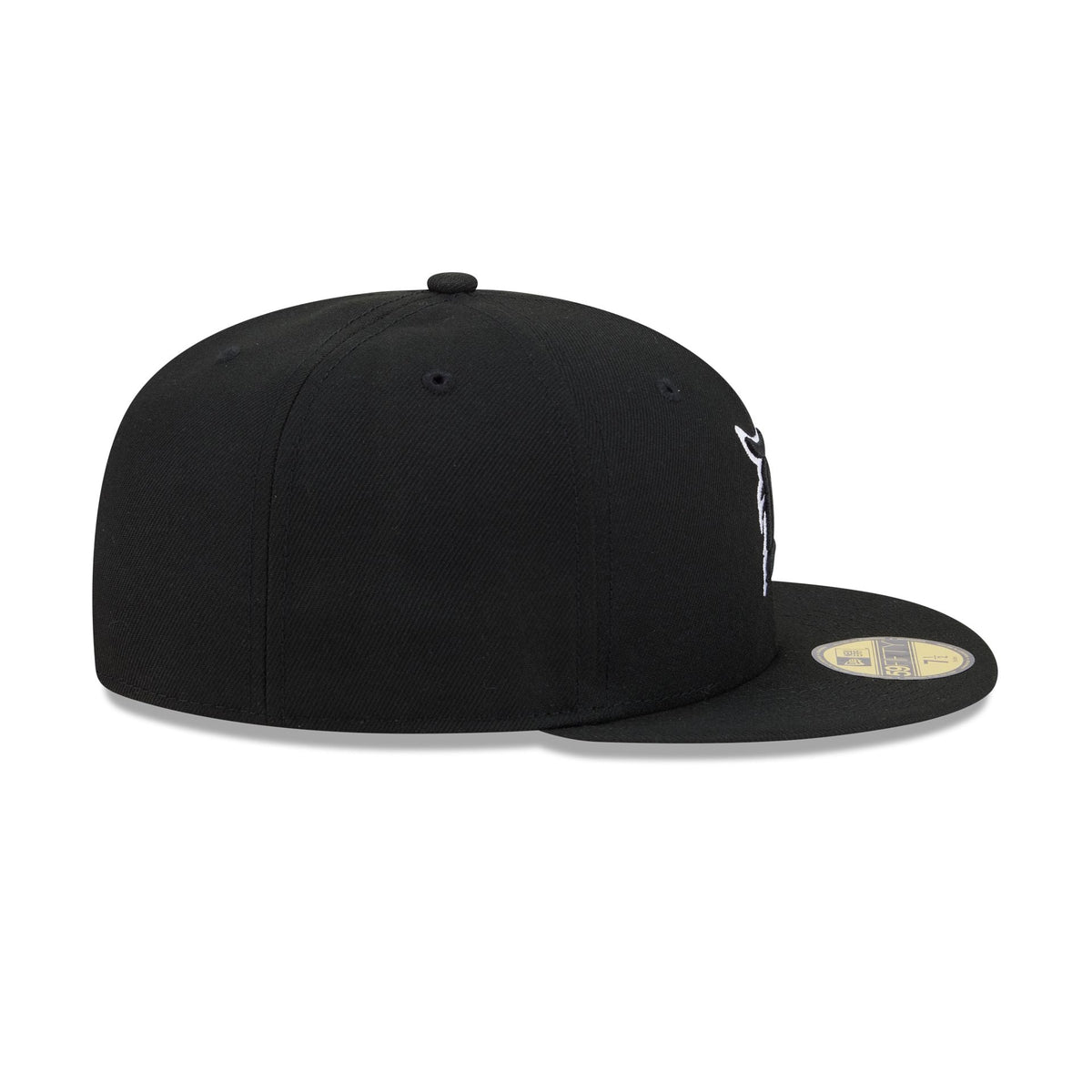 Detroit Tigers Black and White Basic 59FIFTY Fitted Hat - Image 5