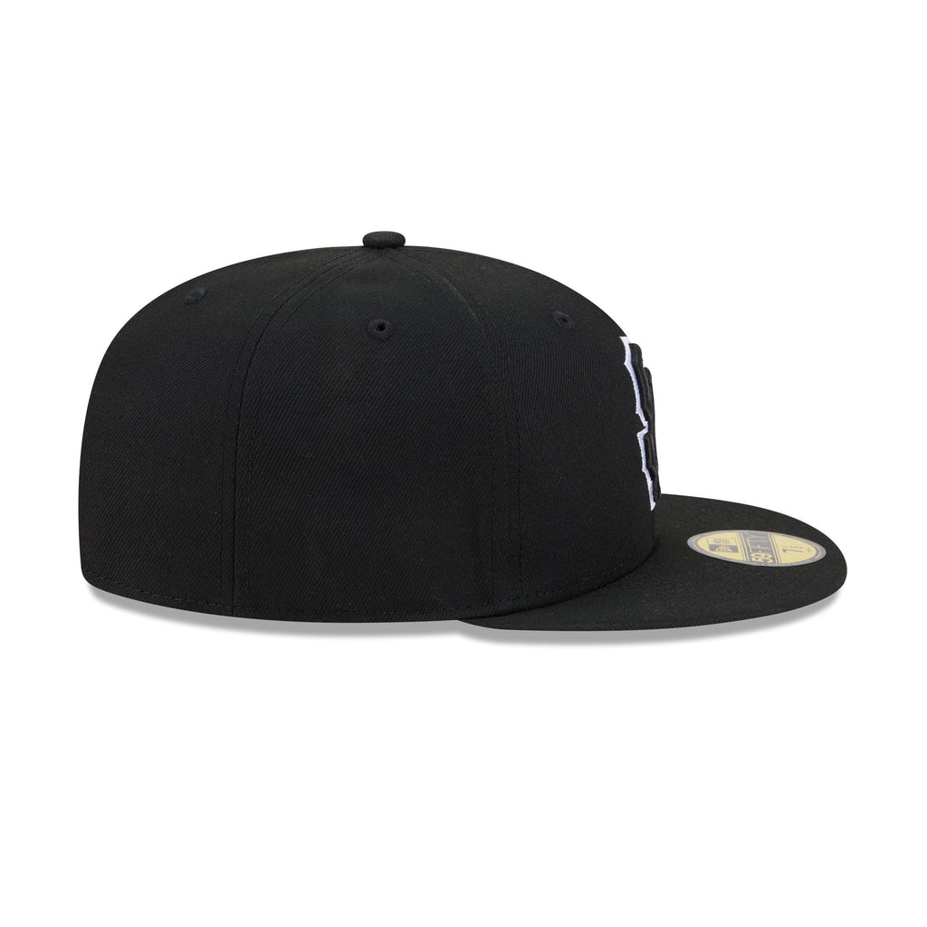 San Francisco Giants Black and White Basic 59FIFTY Fitted Hat - Image 5