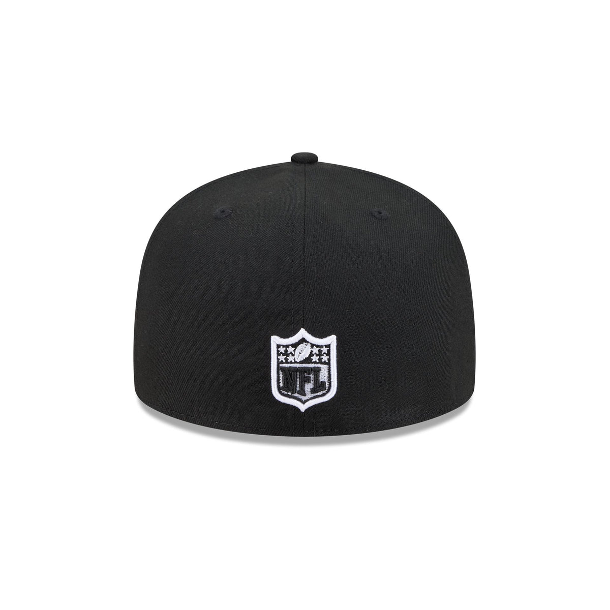 Detroit Lions Black and White Basic 59FIFTY Fitted Hat - Image 6