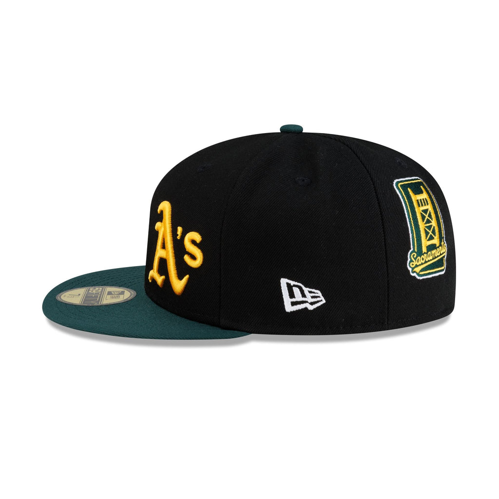 Athletics Premium Multi Logo 59FIFTY Fitted Hat - Image 5