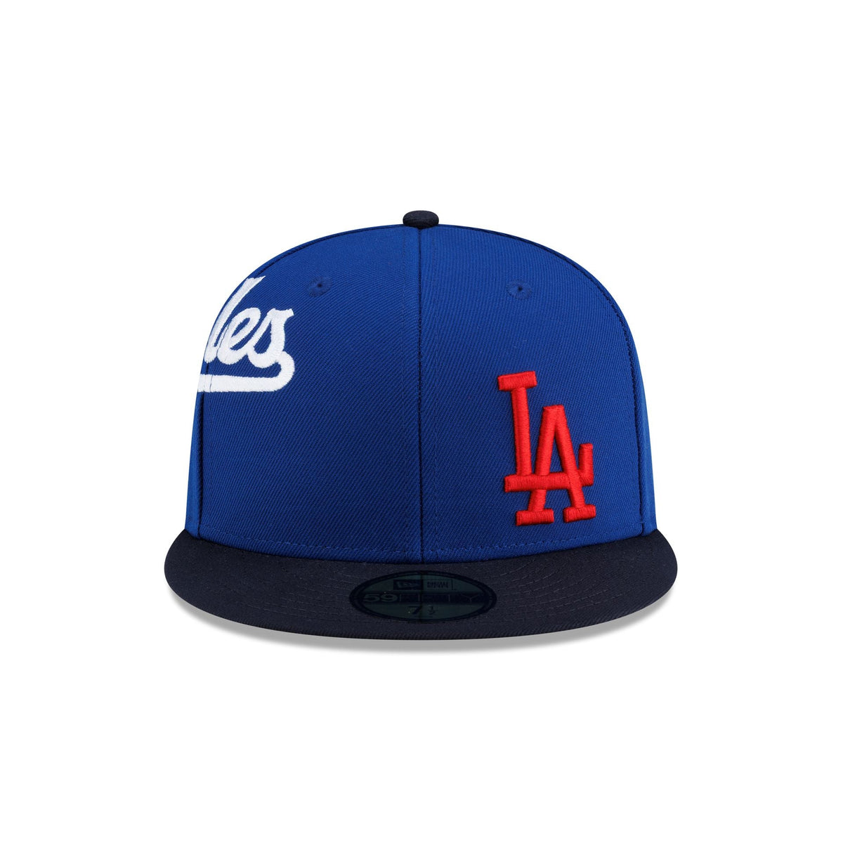 Los Angeles Dodgers Premium Multi Logo 59FIFTY Fitted Hat - Image 2