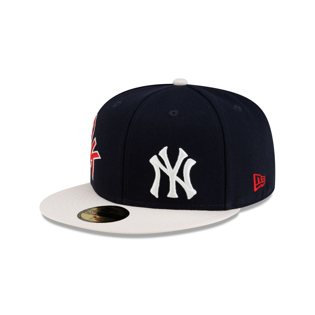 New York Yankees Premium Multi Logo 59FIFTY Fitted Hat - Image 3