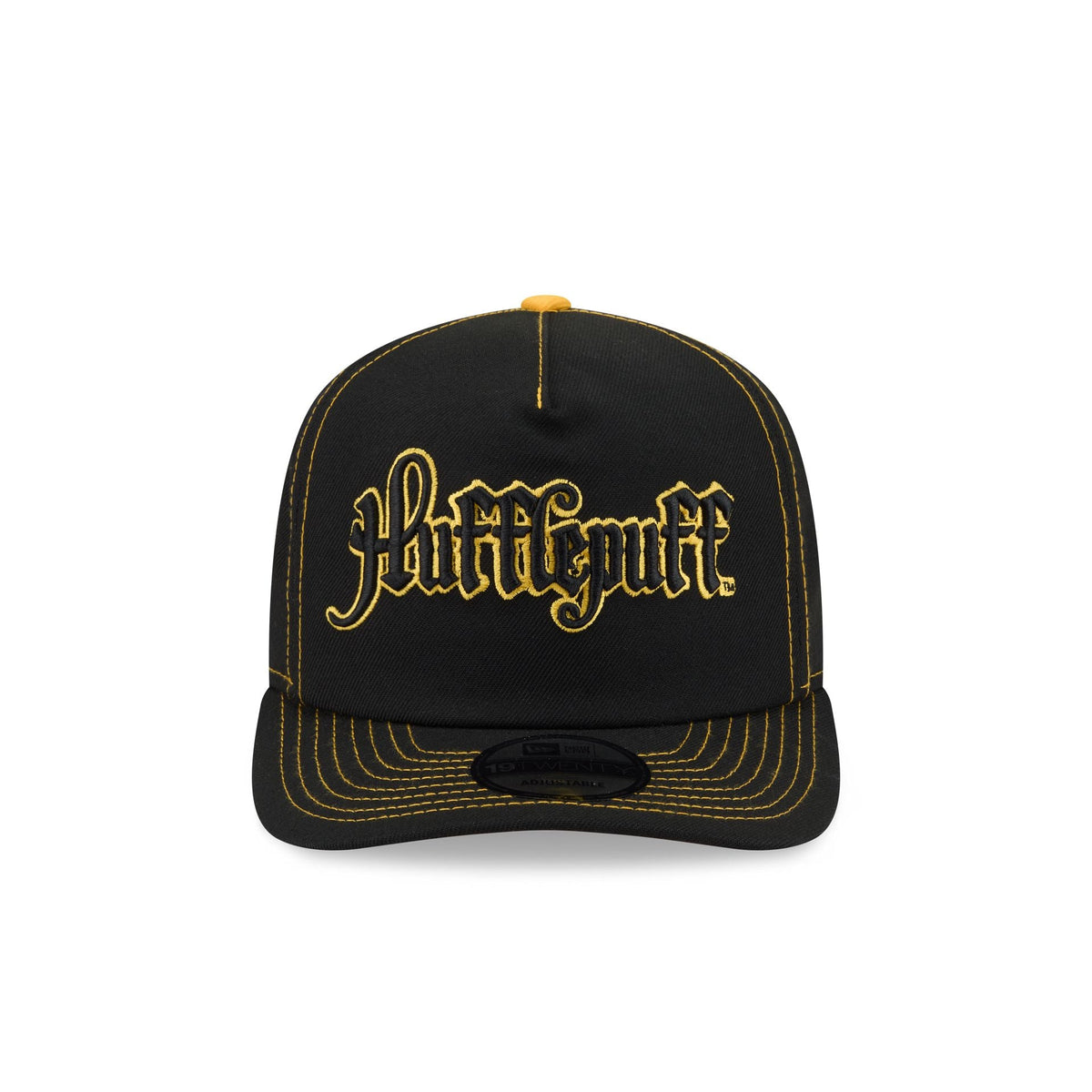 Harry Potter Hufflepuff Contrast Stitch 19TWENTY Adjustable Hat - Image 2