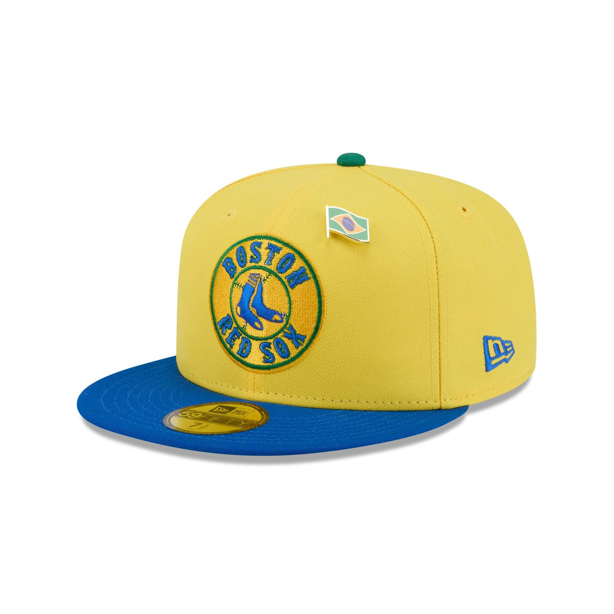 Boston Red Sox Country Flag 59FIFTY Fitted Hat - Image 3