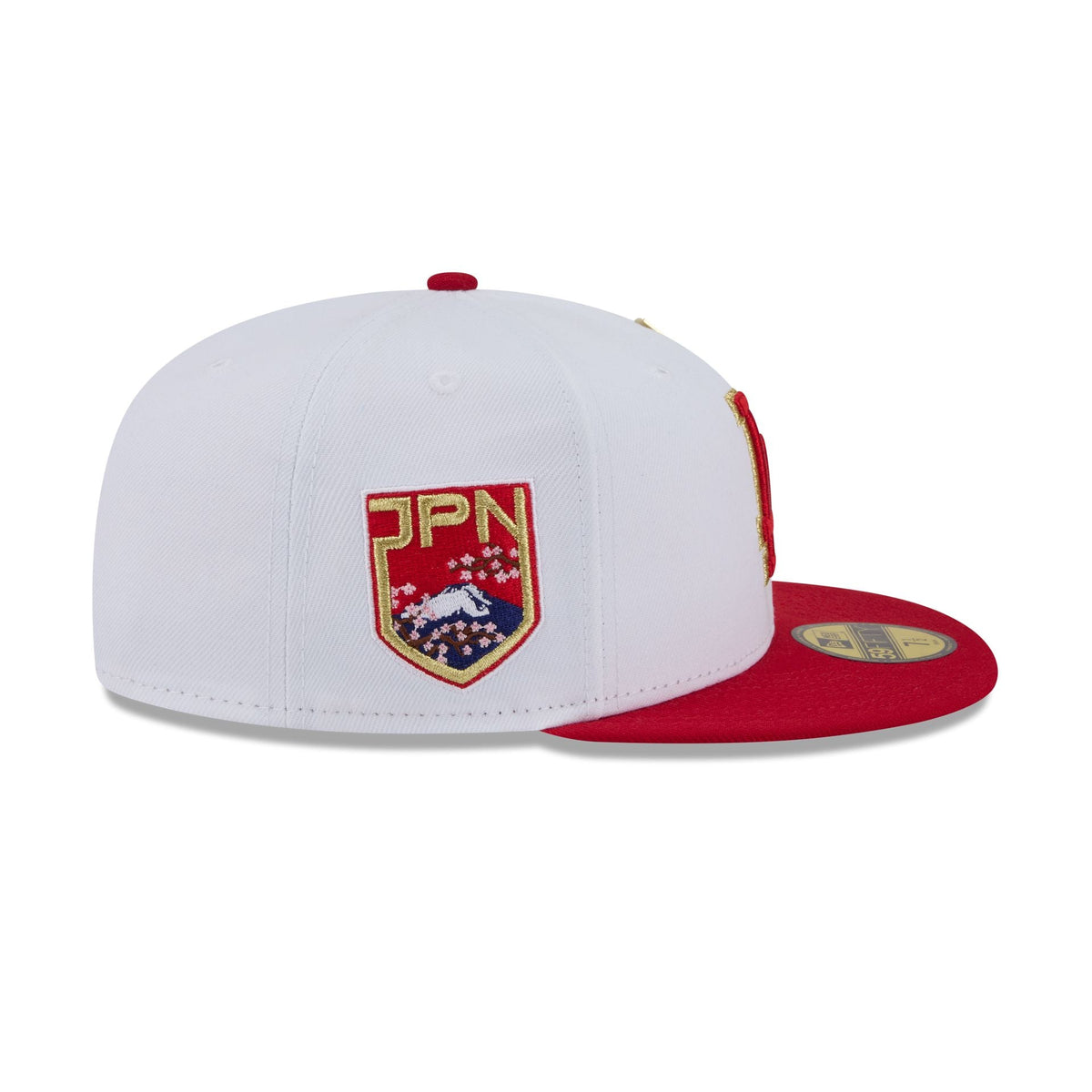 Los Angeles Dodgers Country Flag 59FIFTY Fitted Hat - Image 4