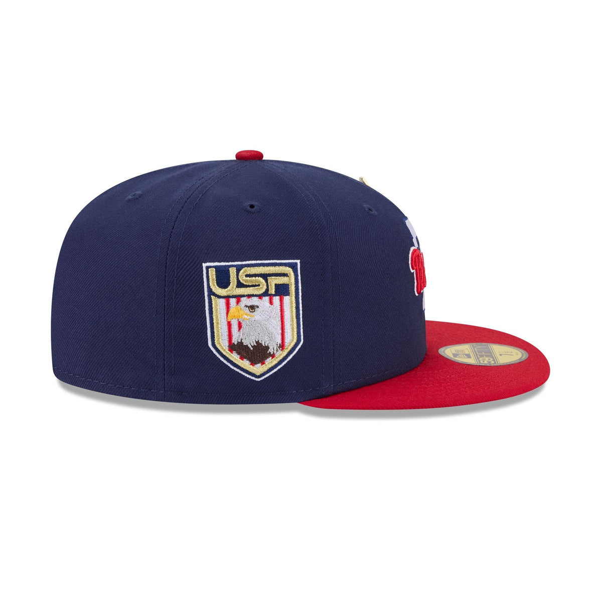 Philadelphia Phillies Country Flag 59FIFTY Fitted Hat - Image 4