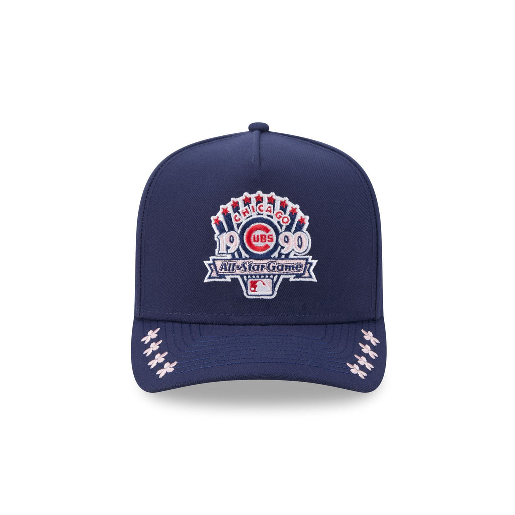 Chicago Cubs 1990 All-Star Game Navy 59FIFTY A-Frame Fitted Hat - Image 2