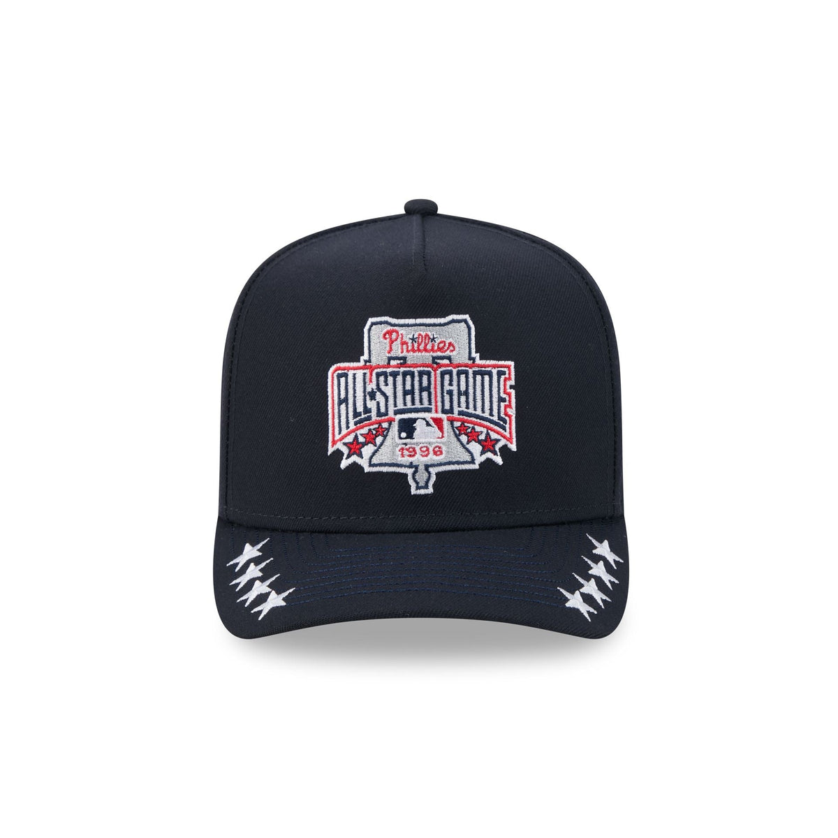 Philadelphia Phillies 1996 All-Star Game Navy 59FIFTY A-Frame Fitted Hat - Image 2