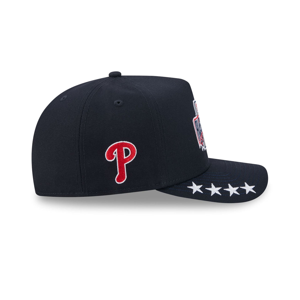 Philadelphia Phillies 1996 All-Star Game Navy 59FIFTY A-Frame Fitted Hat - Image 4