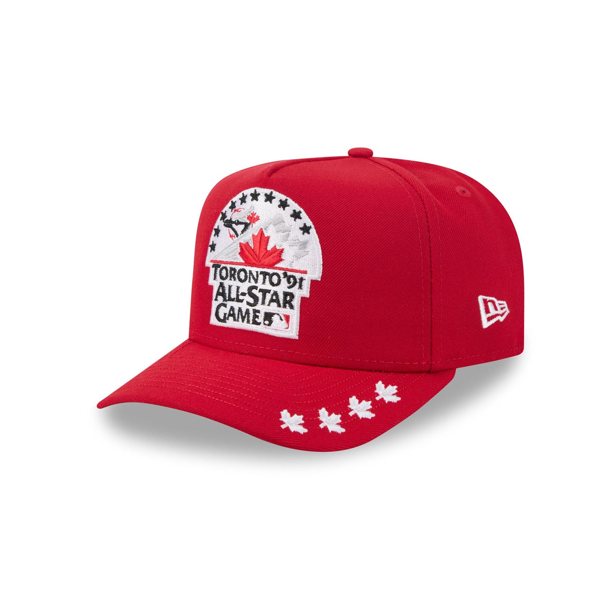 Toronto Blue Jays 1991 All-Star Game Red 59FIFTY A-Frame Fitted Hat - Image 3