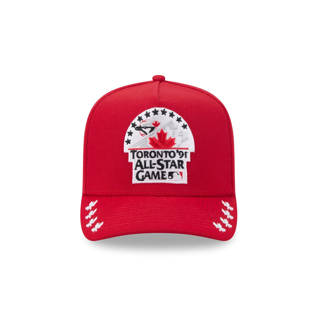 Toronto Blue Jays 1991 All-Star Game Red 59FIFTY A-Frame Fitted Hat - Image 2