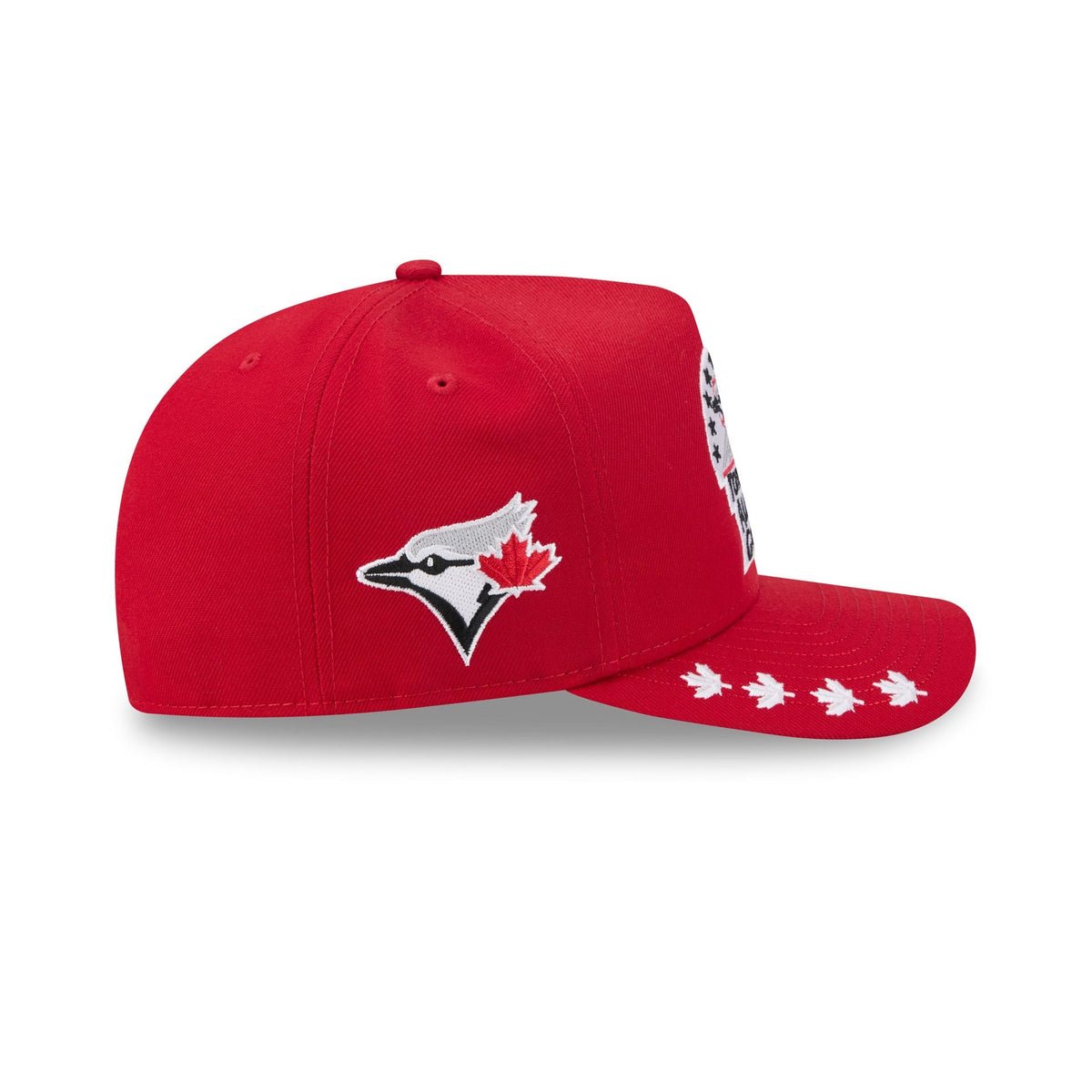 Toronto Blue Jays 1991 All-Star Game Red 59FIFTY A-Frame Fitted Hat - Image 4