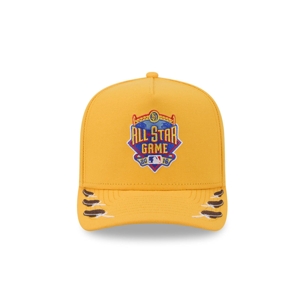 San Diego Padres 2016 All-Star Game Yellow 59FIFTY A-Frame Fitted Hat - Image 2