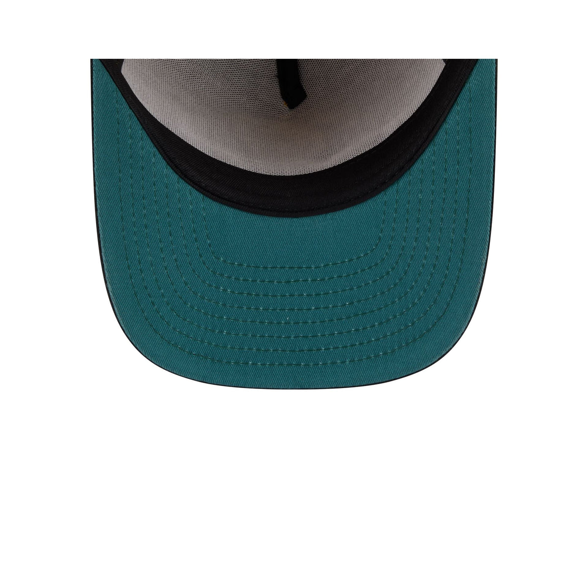 Just Caps Hardwood Classics Trophy Yellow Dallas Mavericks 59FIFTY A-Frame Fitted Hat - Image 7