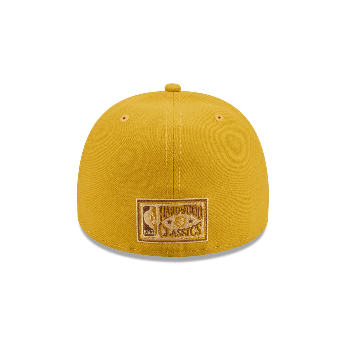 Just Caps Hardwood Classics Trophy Yellow Milwaukee Bucks 59FIFTY A-Frame Fitted Hat - Image 6