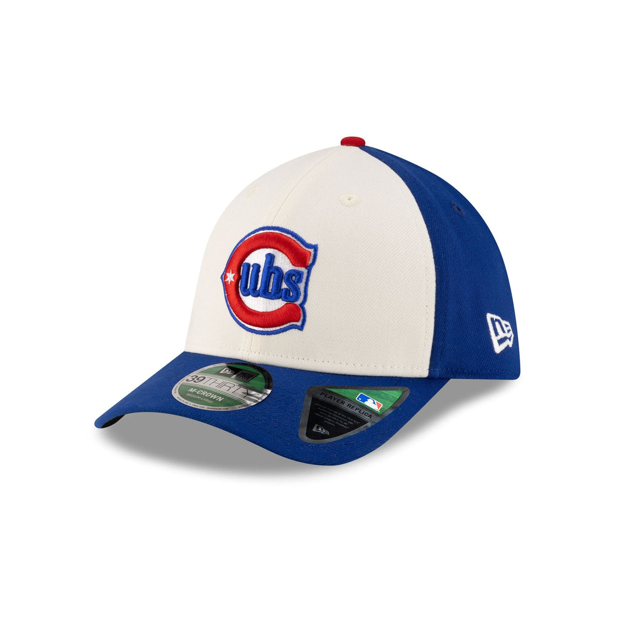 Chicago Cubs 150th Anniversary 39THIRTY M-Crown Stretch Fit Hat - Image 3